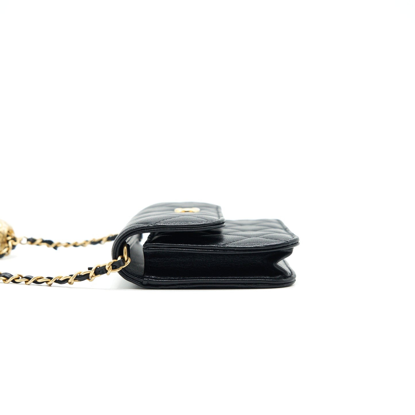 Chanel Pearl Crush Belt Bag Black
