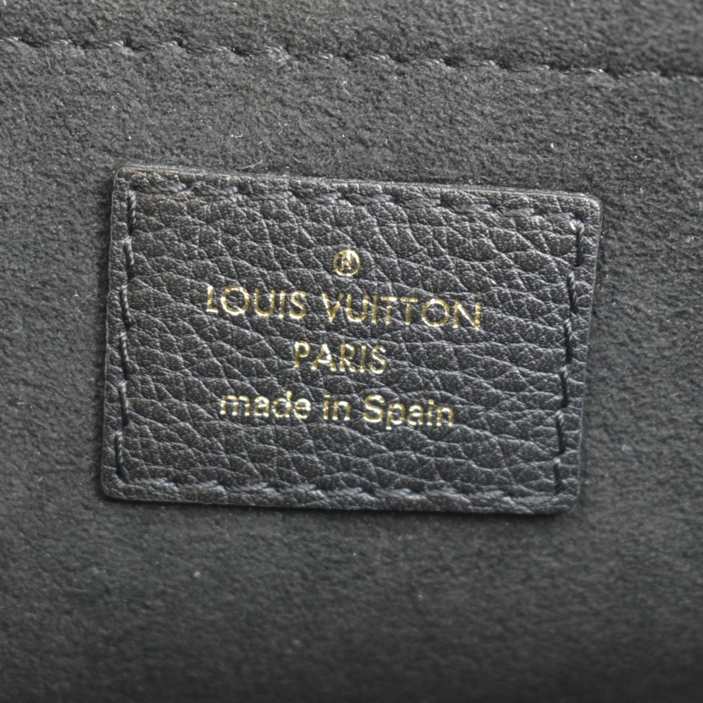 LOUIS VUITTON Saint Placide Monogram Canvas Crossbody Bag Black