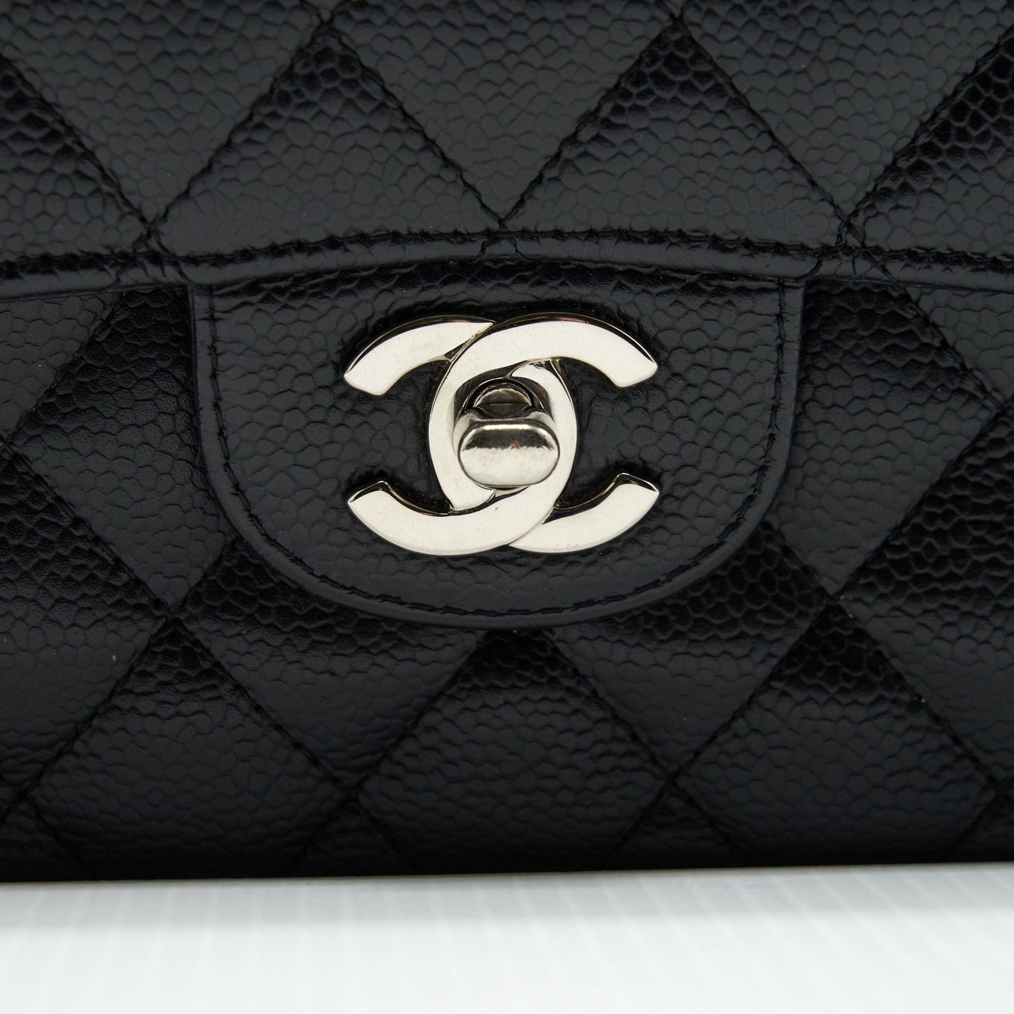 Chanel Small Classic Double Flap Bag Black Caviar
