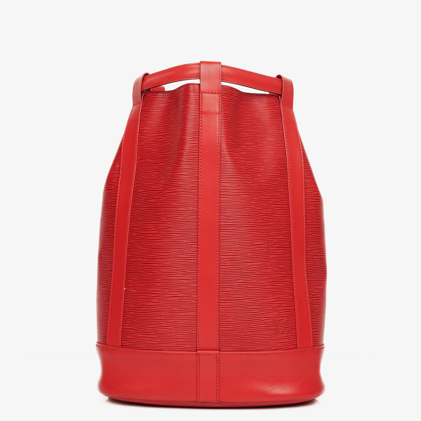 Louis Vuitton Randonnee PM Red EPI Leather Backpack