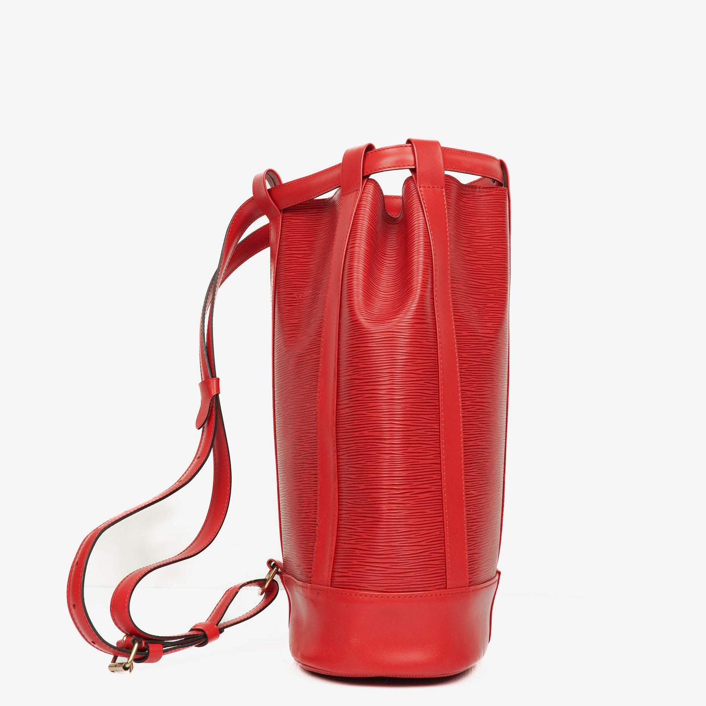 Louis Vuitton Randonnee PM Red EPI Leather Backpack