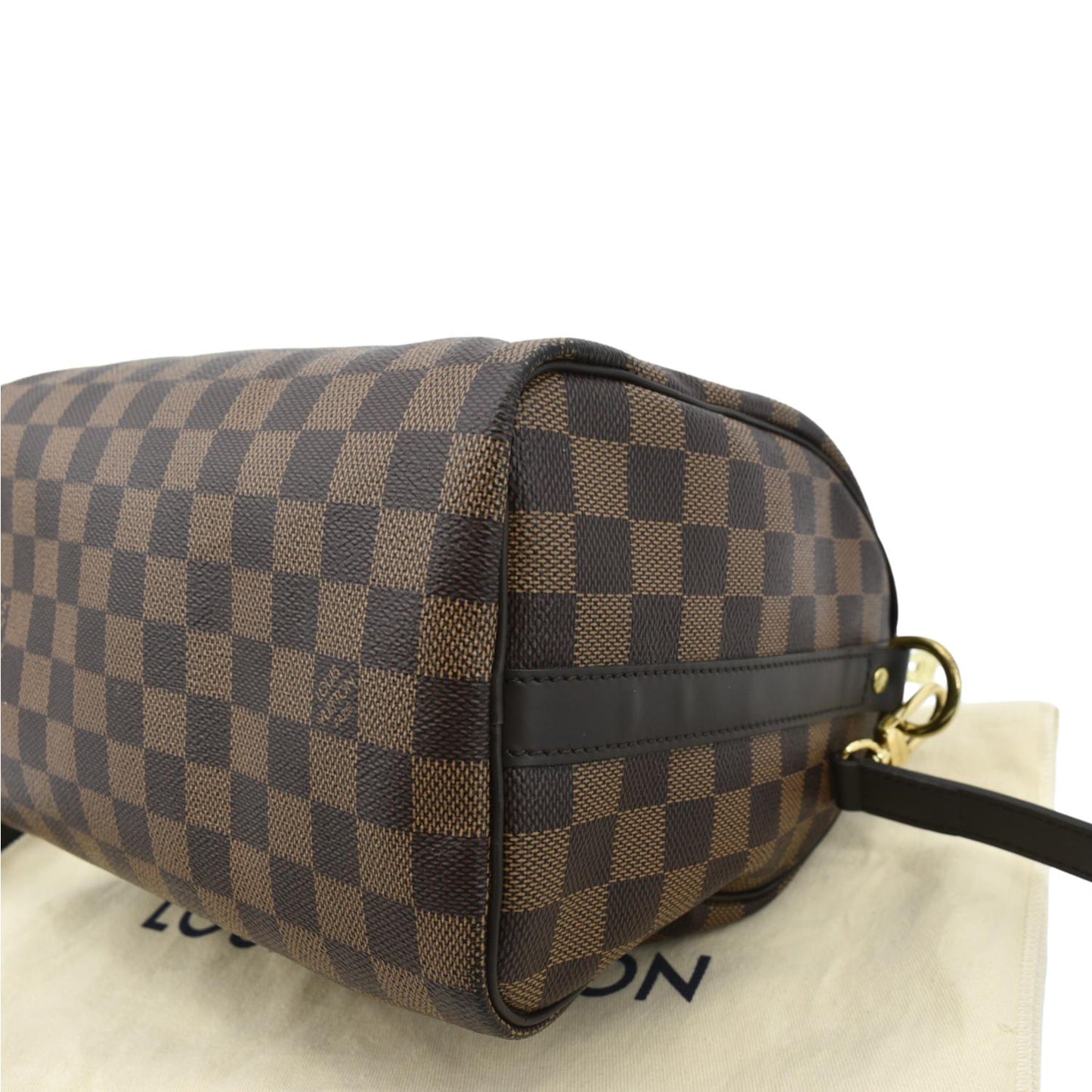 LOUIS VUITTON  25 Bandouliere Damier Ebene Shoulder Bag Brown