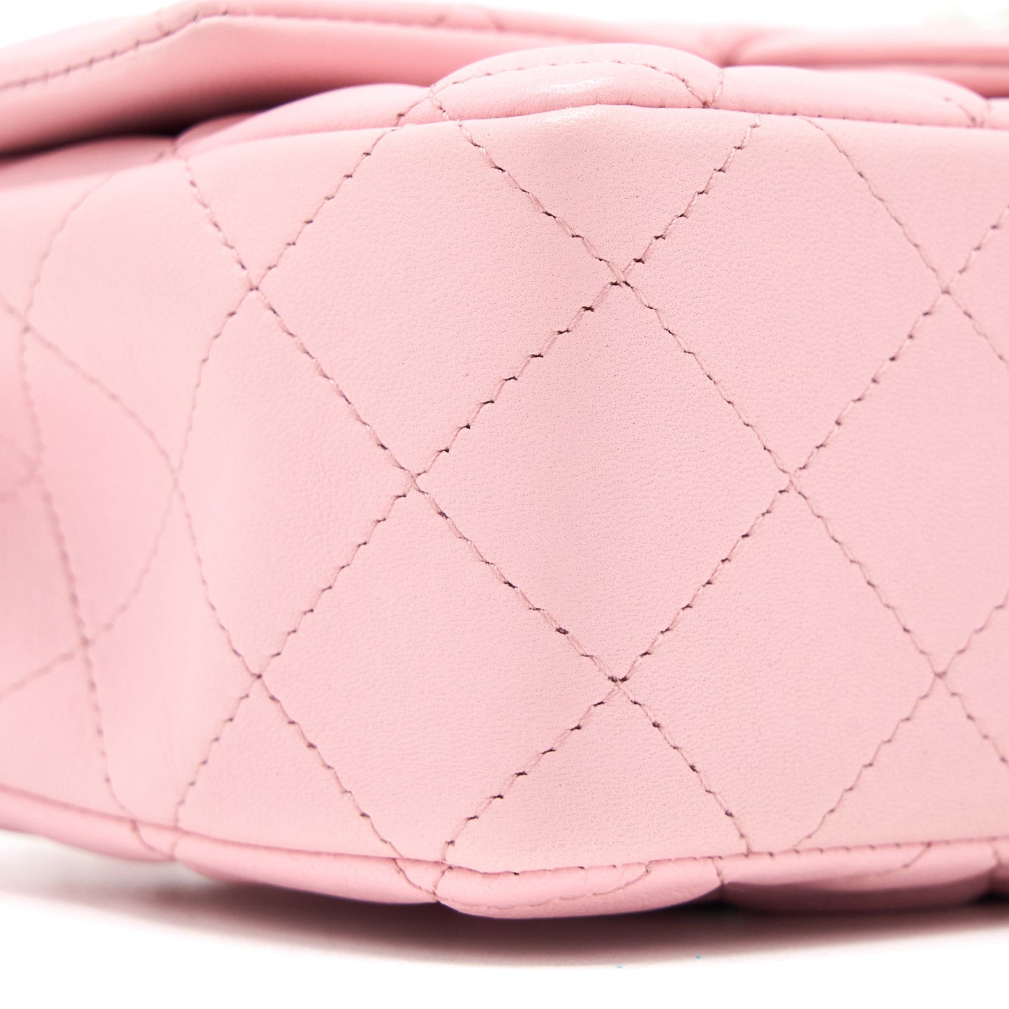 Chanel 21s Mini Rectangular Flap Bag Lambskin Pink L