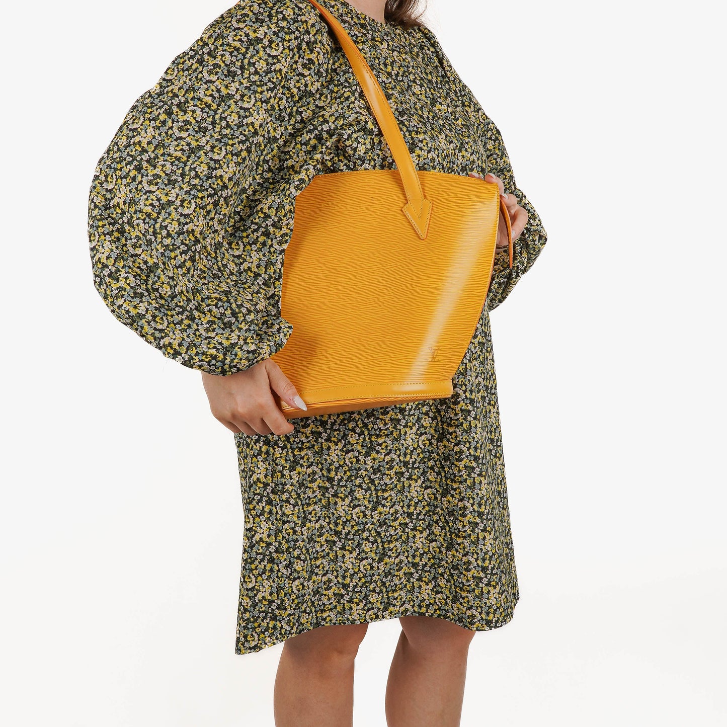 Louis Vuitton Saint Jacques GM Yellow EPI Castillan