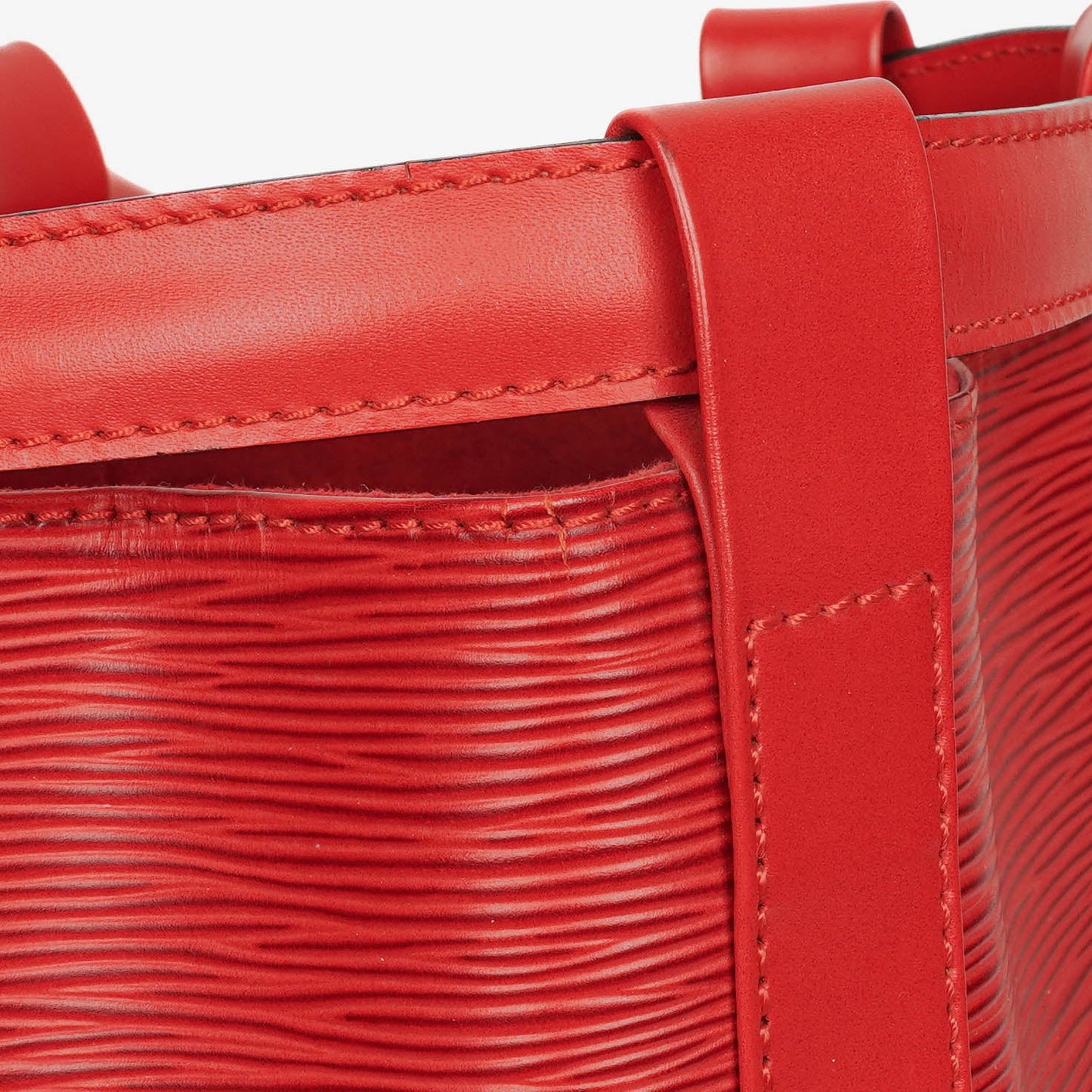Louis Vuitton Randonnee PM Red EPI Leather Backpack