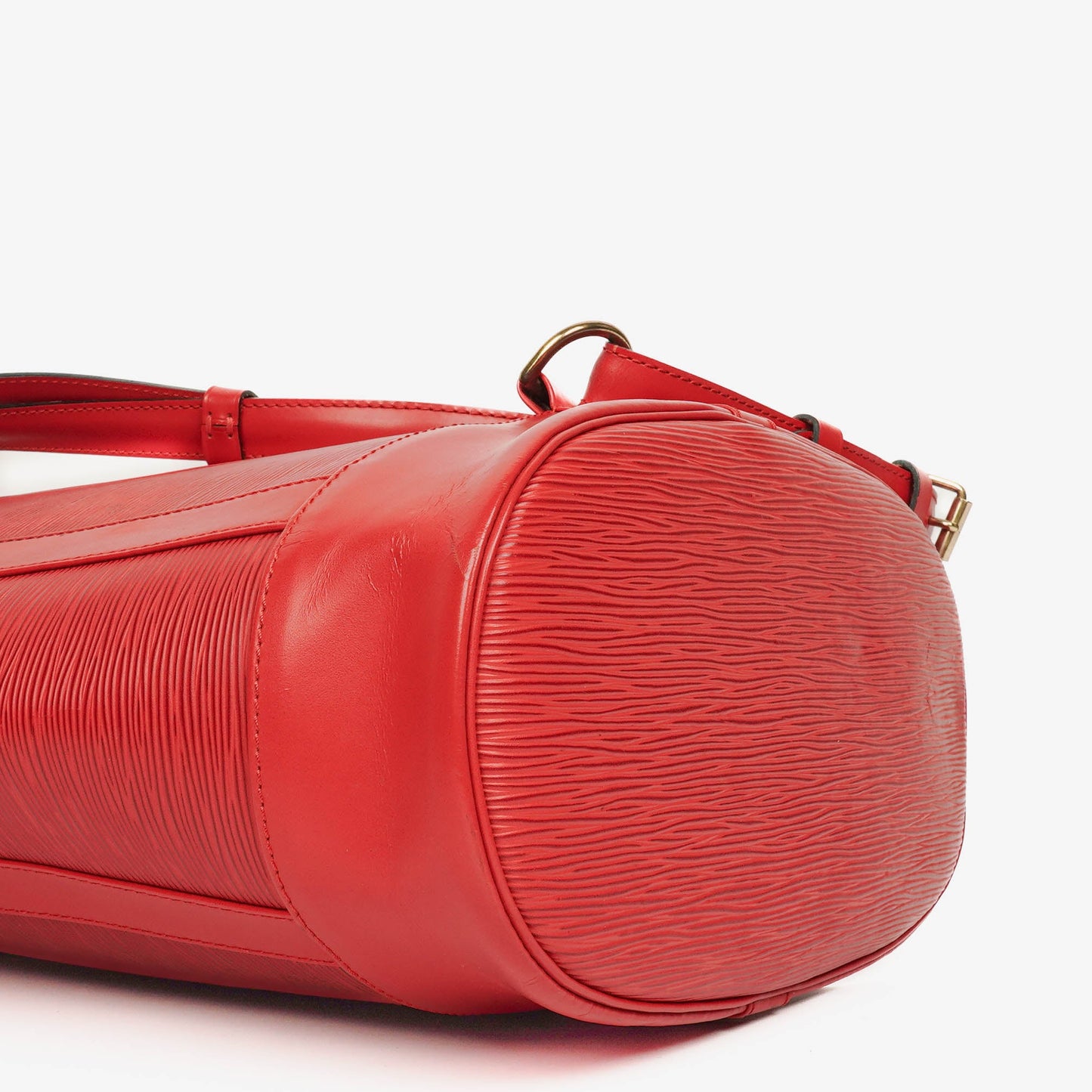 Louis Vuitton Randonnee PM Red EPI Leather Backpack