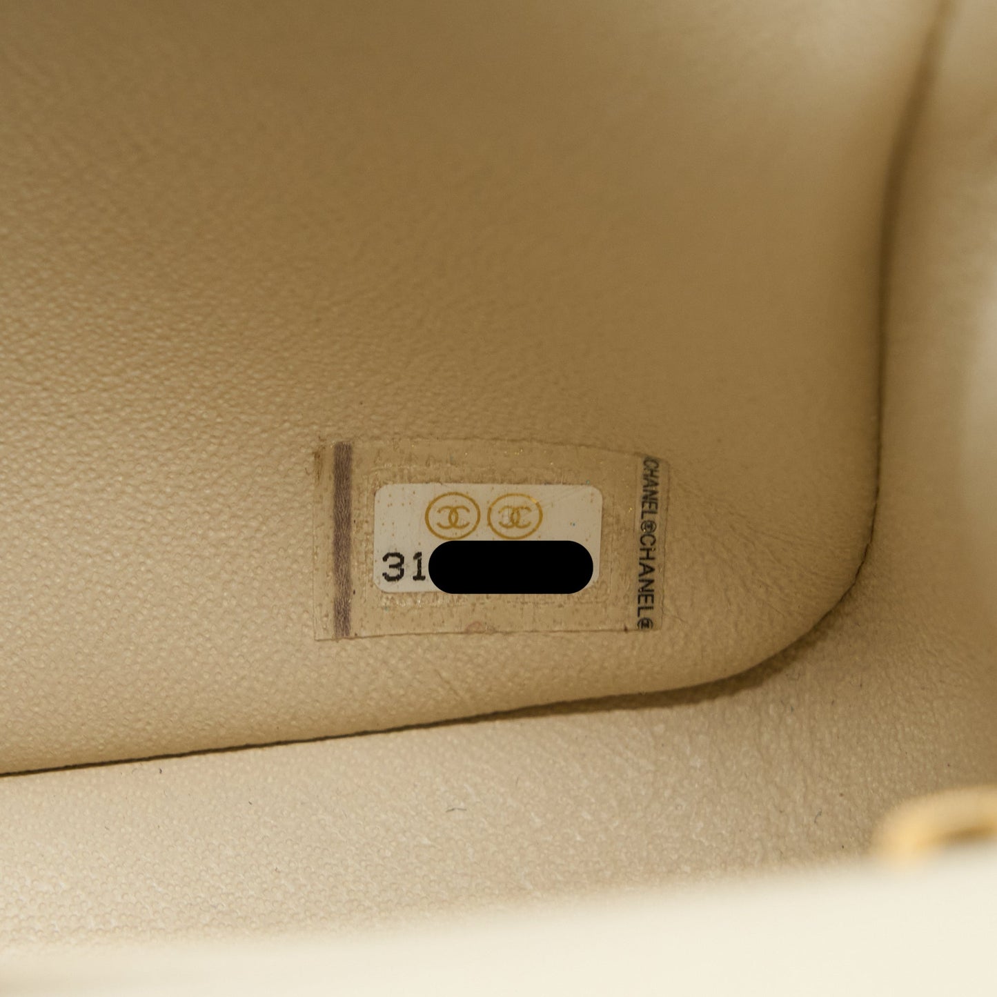 Chanel Top Handle Mini Rectangular Grained Calfskin Light Beige Brushed
