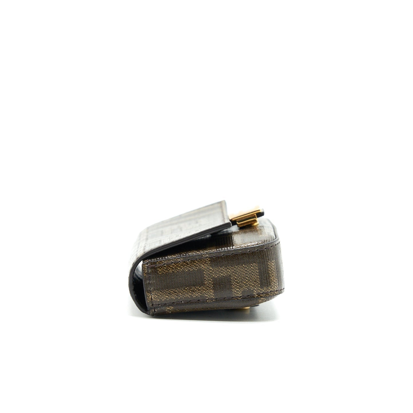 FENDI Iconic Canvas Belt With Mini Purse