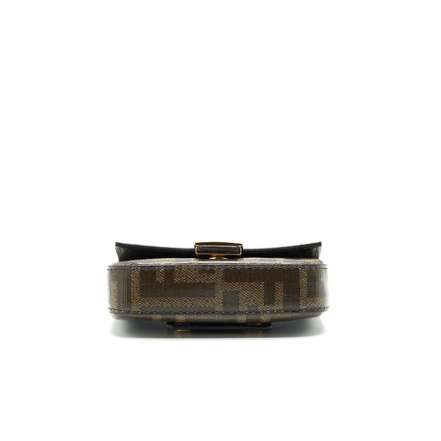 FENDI Iconic Canvas Belt With Mini Purse
