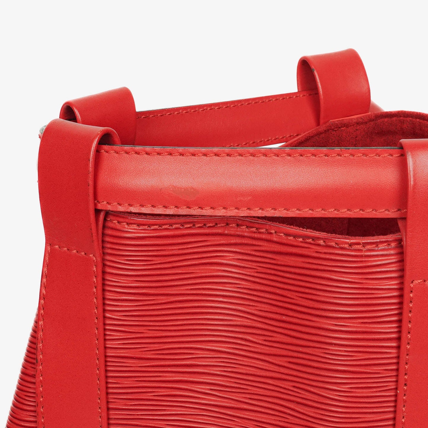 Louis Vuitton Randonnee PM Red EPI Leather Backpack