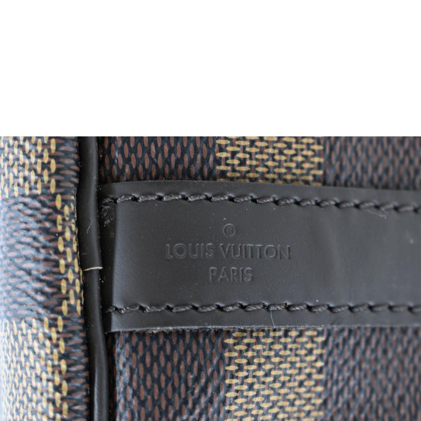 LOUIS VUITTON  25 Bandouliere Damier Ebene Shoulder Bag Brown