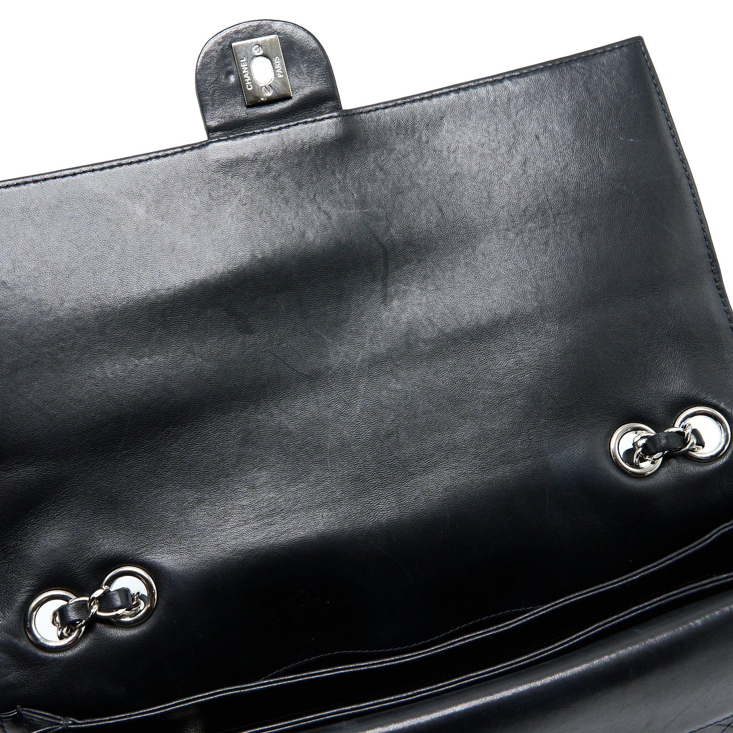 Chanel Quilted Flap Bag Lambskin Black