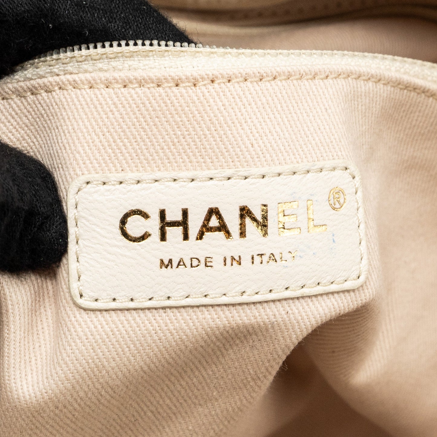 Chanel Deauville bag canvas/ leather Light Beige