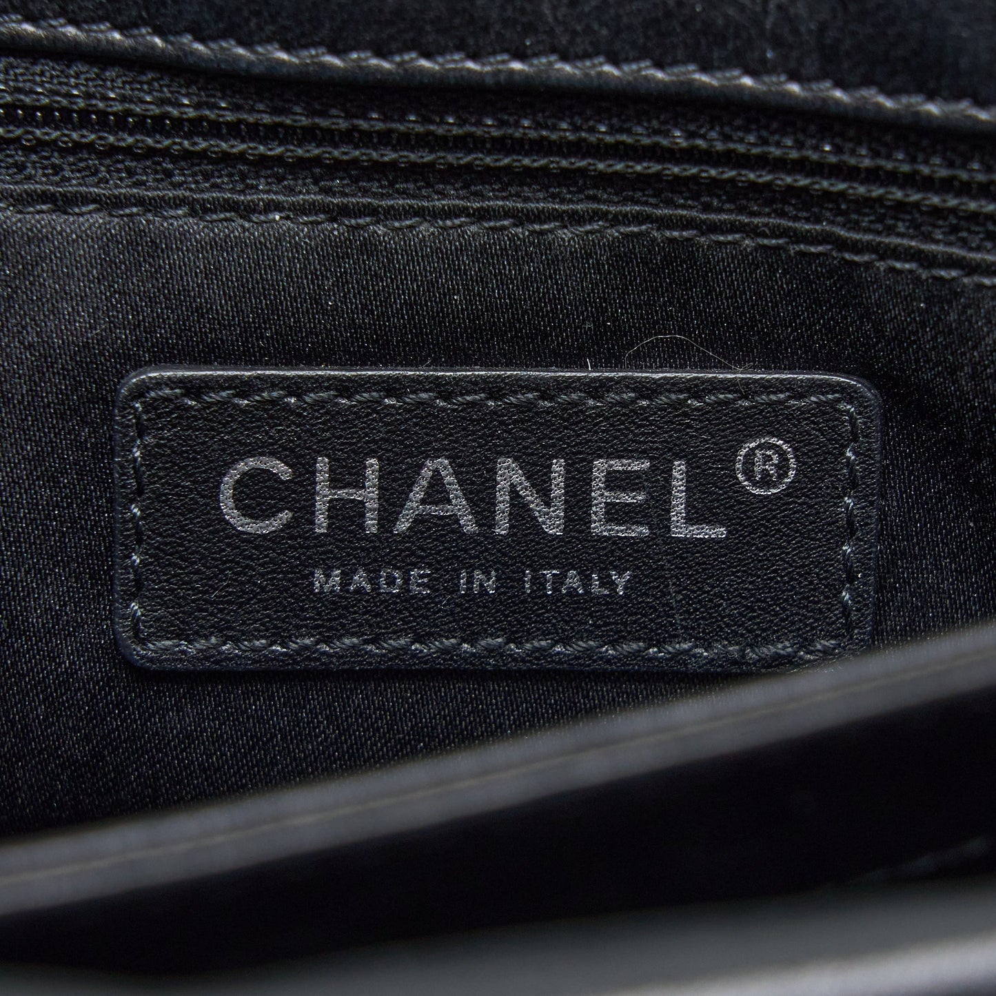 Chanel Quilted Flap Bag Lambskin Black
