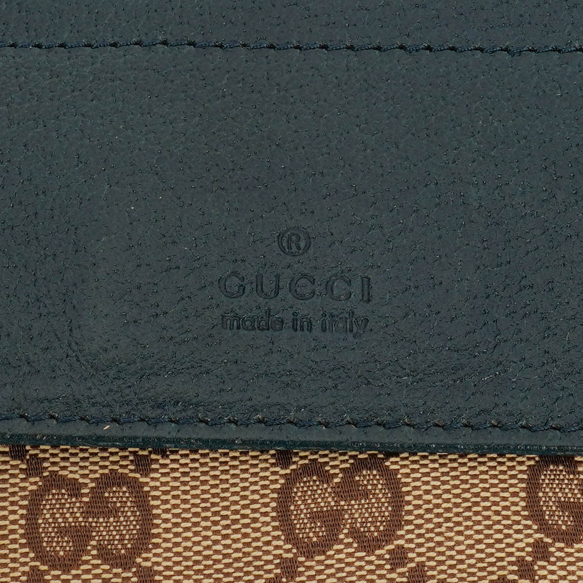 Gucci GG Multicolour Beige/Blue/Orange Monogram Canvas Belt Bag