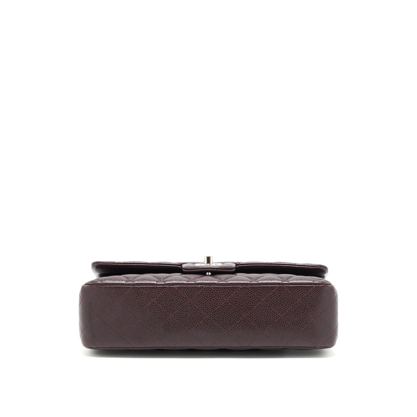 Chanel Medium Classic double Flap bag Caviar Burgundy