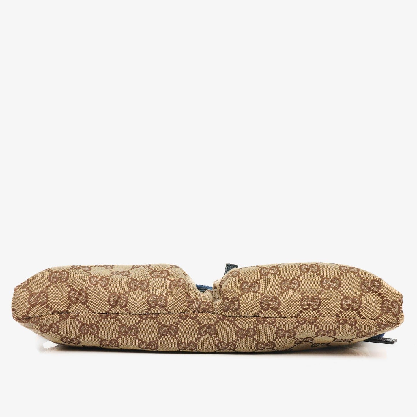 Gucci GG Multicolour Beige/Blue/Orange Monogram Canvas Belt Bag