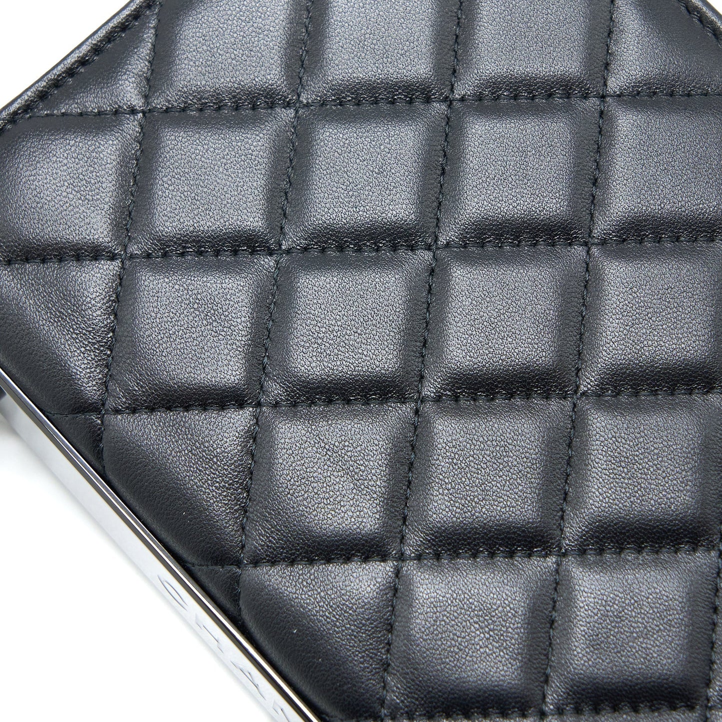Chanel Trendy CC Wallet on Chain Lambskin So Black with Black Hardware (Microchip)