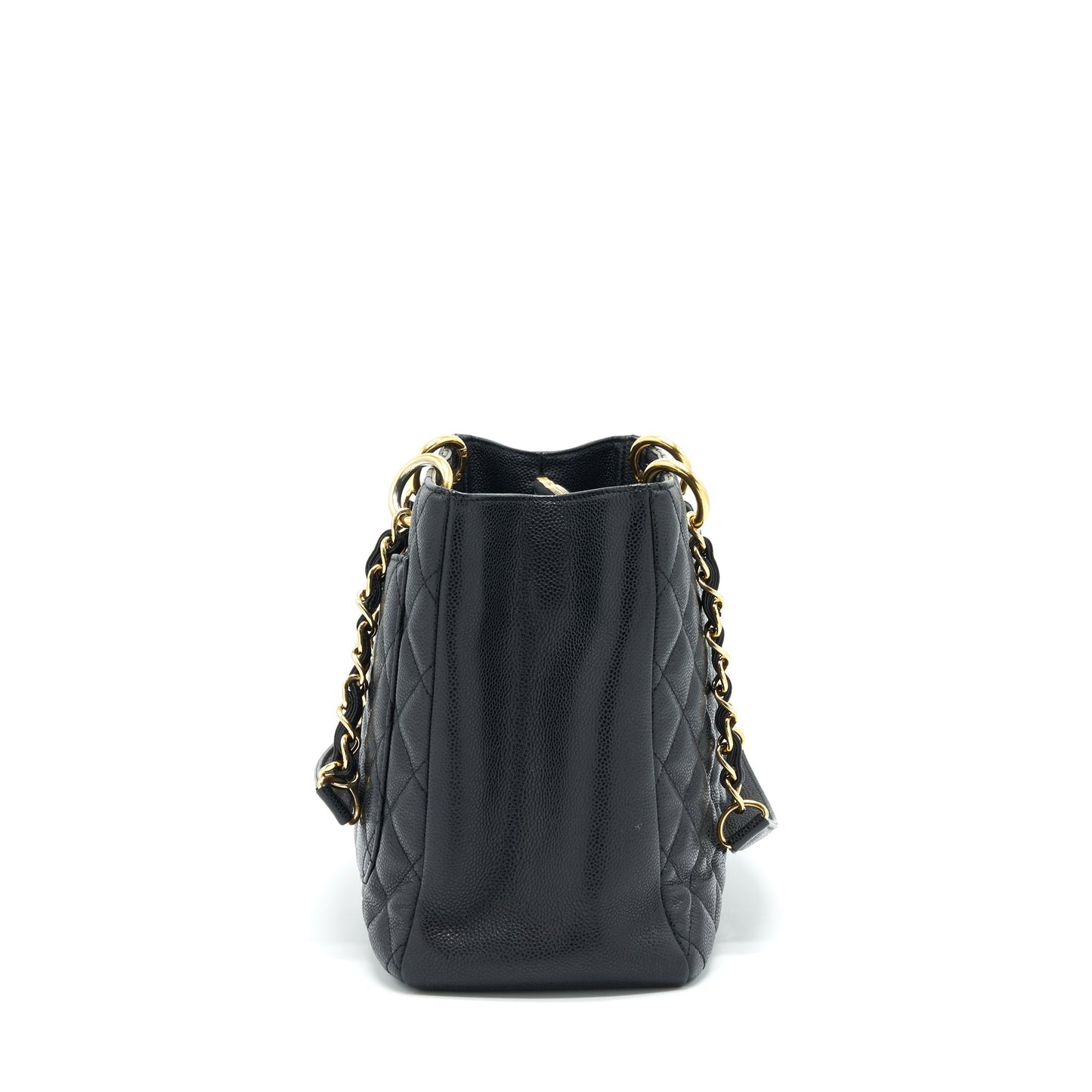 Chanel Grand Shopping Tote Caviar Black  serial 17