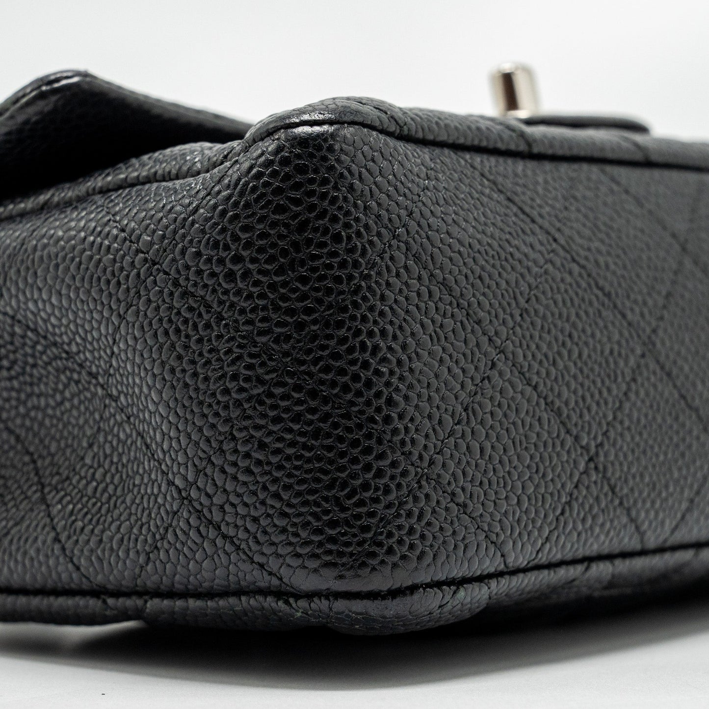 Chanel Mini Rectangular Flap Bag caviar black