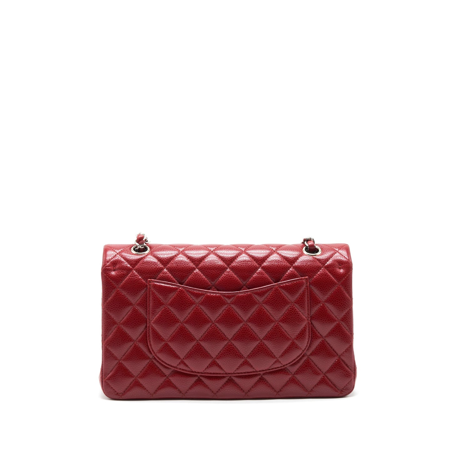 Chanel Medium Classic Double Flap Bag Caviar Red