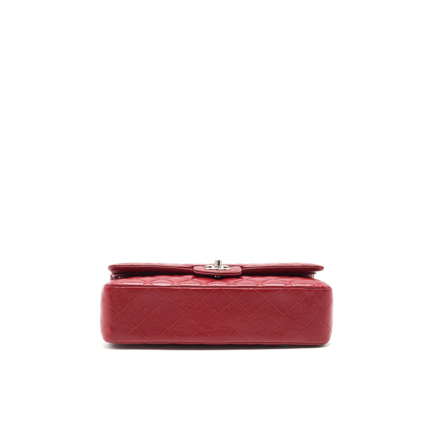 Chanel Medium Classic Double Flap Bag Caviar Red