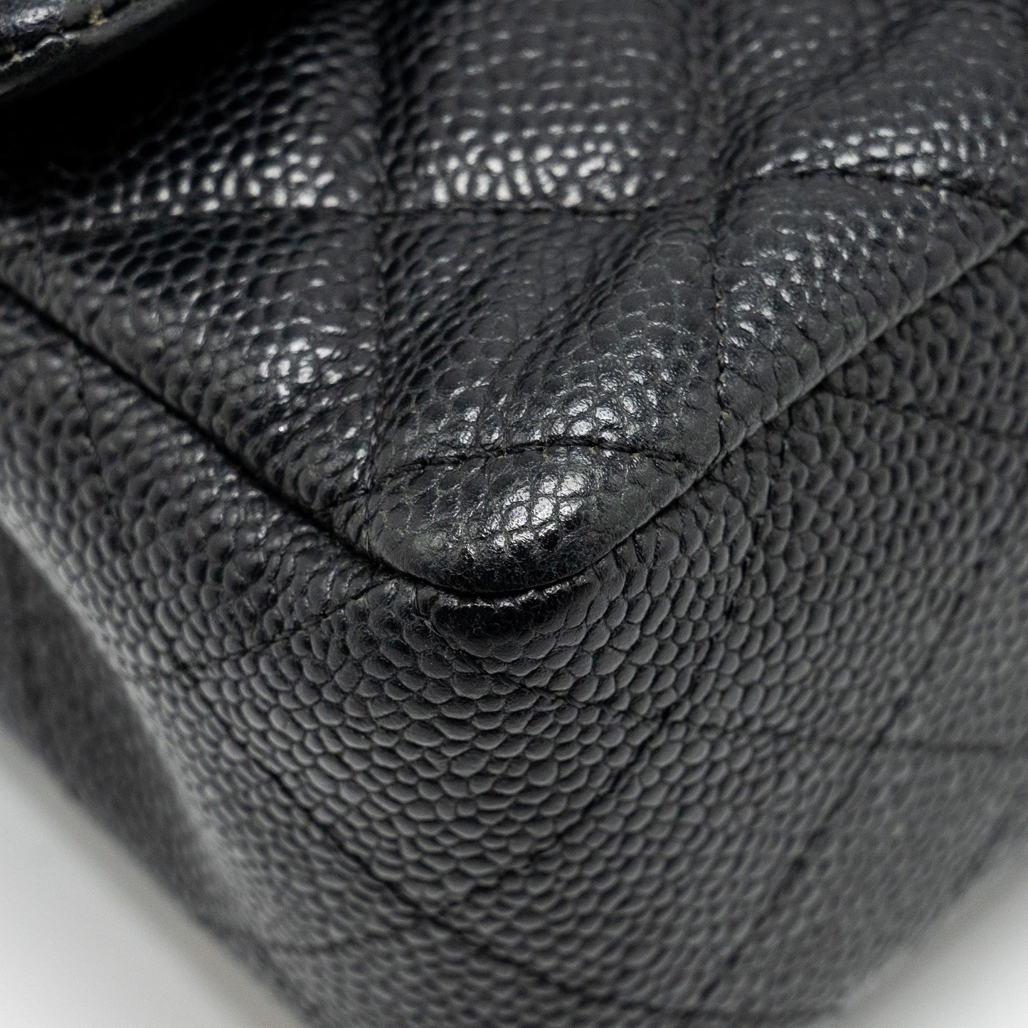Chanel Mini Rectangular Flap Bag caviar black
