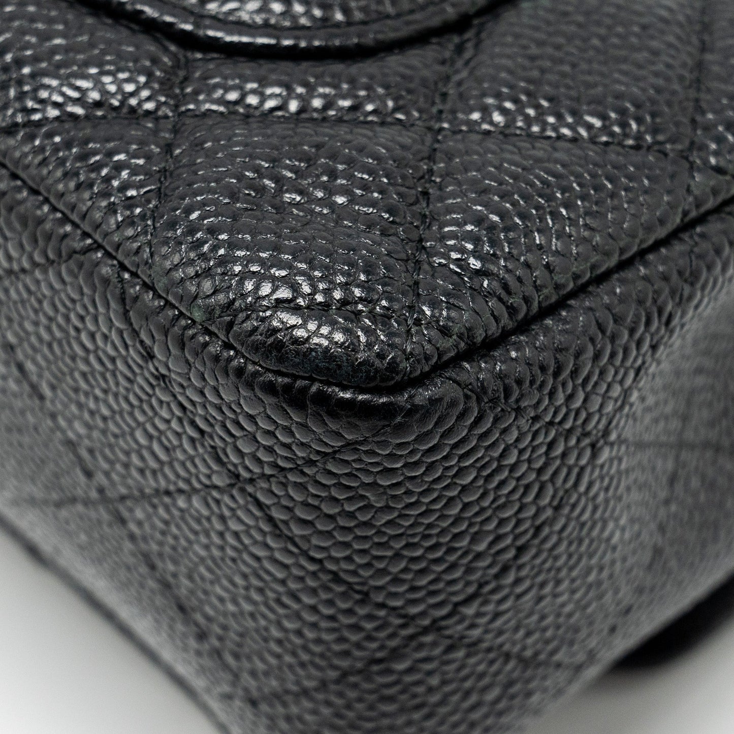 Chanel Mini Rectangular Flap Bag caviar black