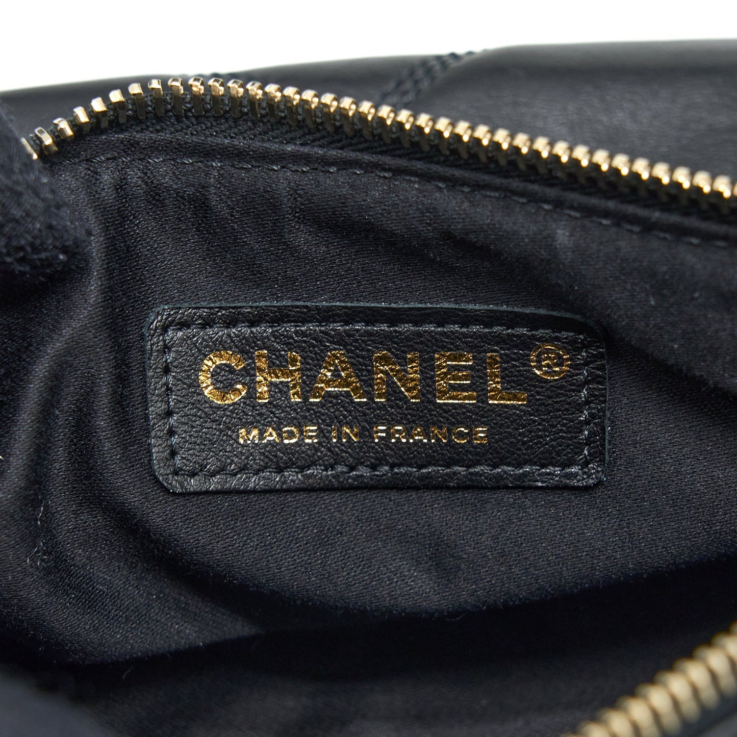 Chanel Mini Bowling Bag with Chain Lambskin Black Brushed  (Microchip)