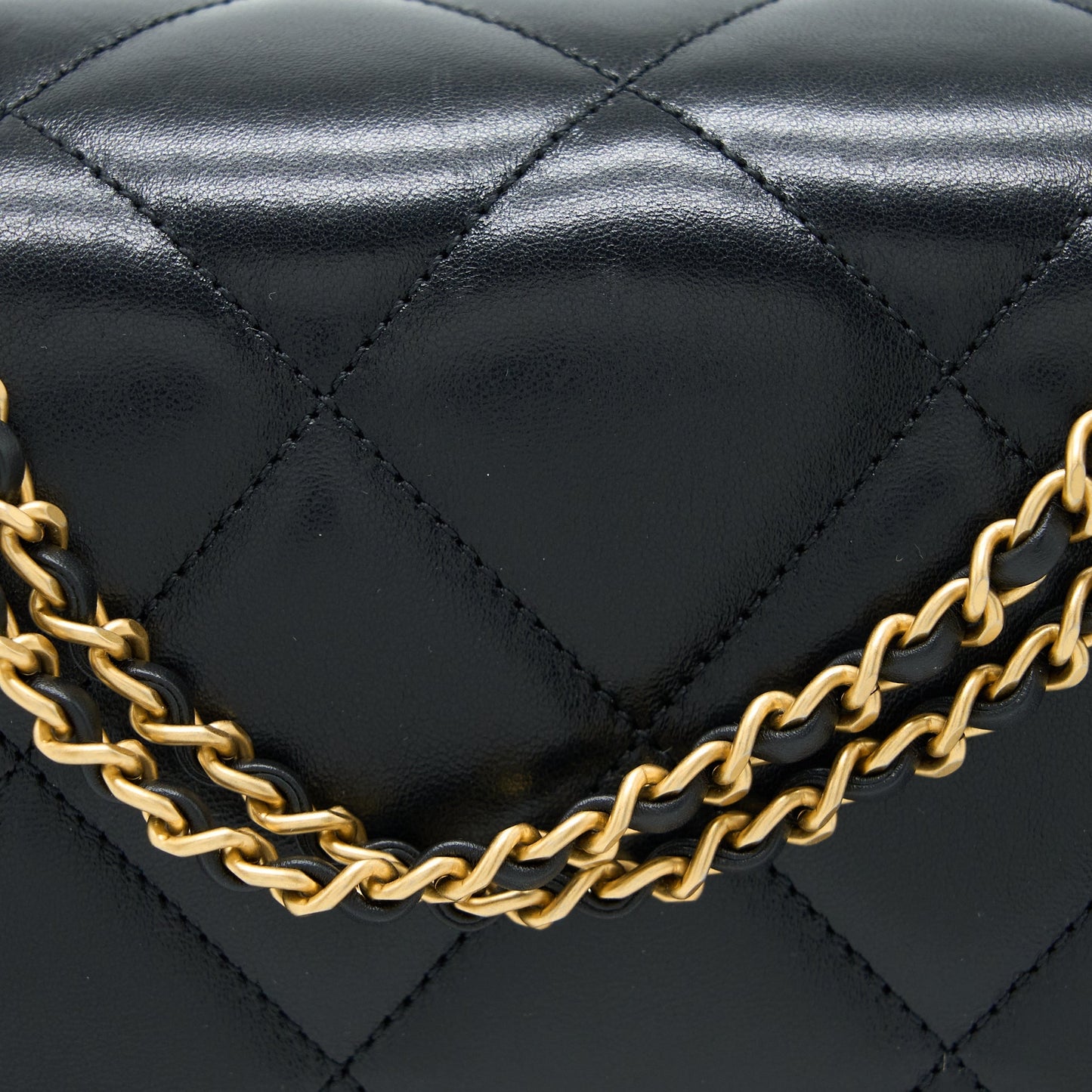 Chanel 23P Ado Backpack Lambskin Black  (Microchip)