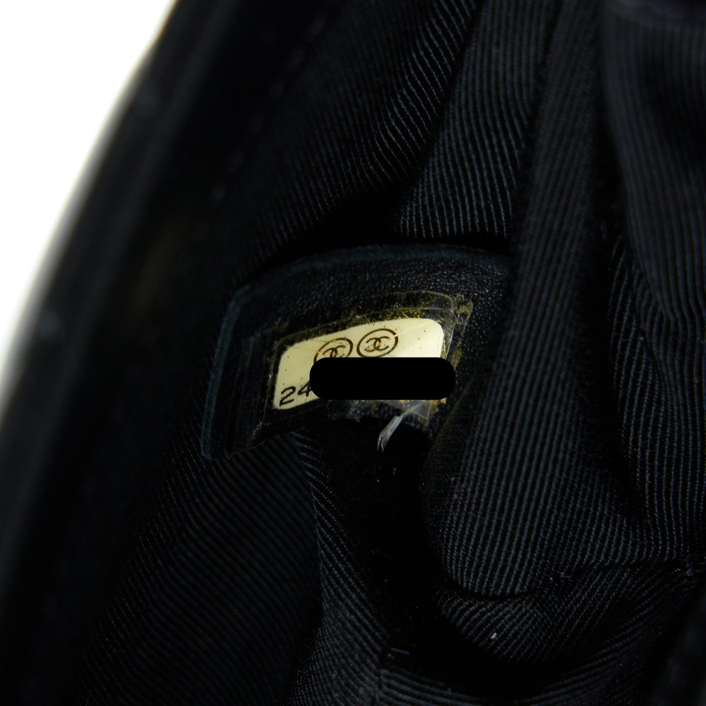 Chanel Seasonal Flap Bag Lambskin Black Brushed
