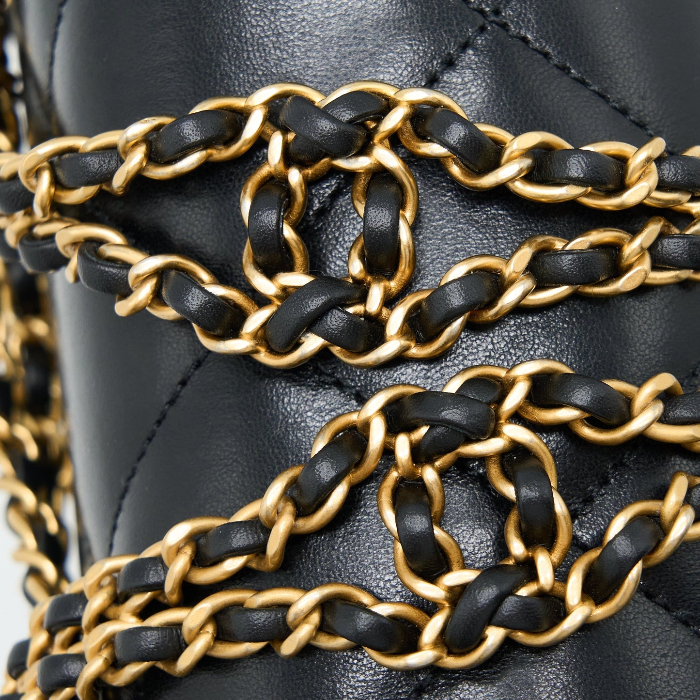Chanel 23P Ado Backpack Lambskin Black  (Microchip)
