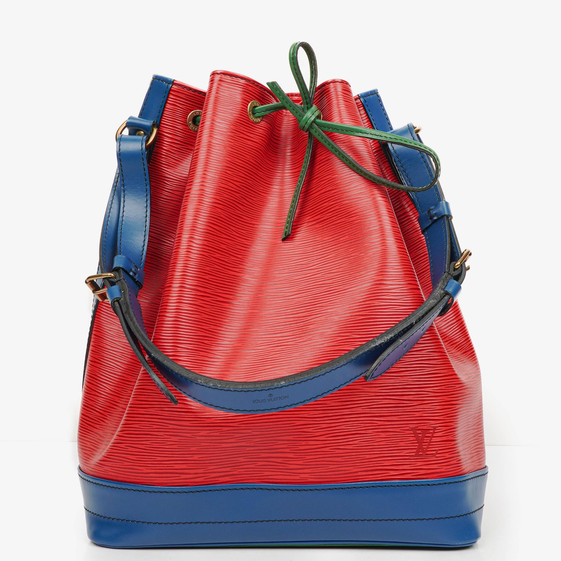 Louis Vuitton Noe Grande GM Multicolour Blue/Green/Red Epi Leather Shoulder Bag