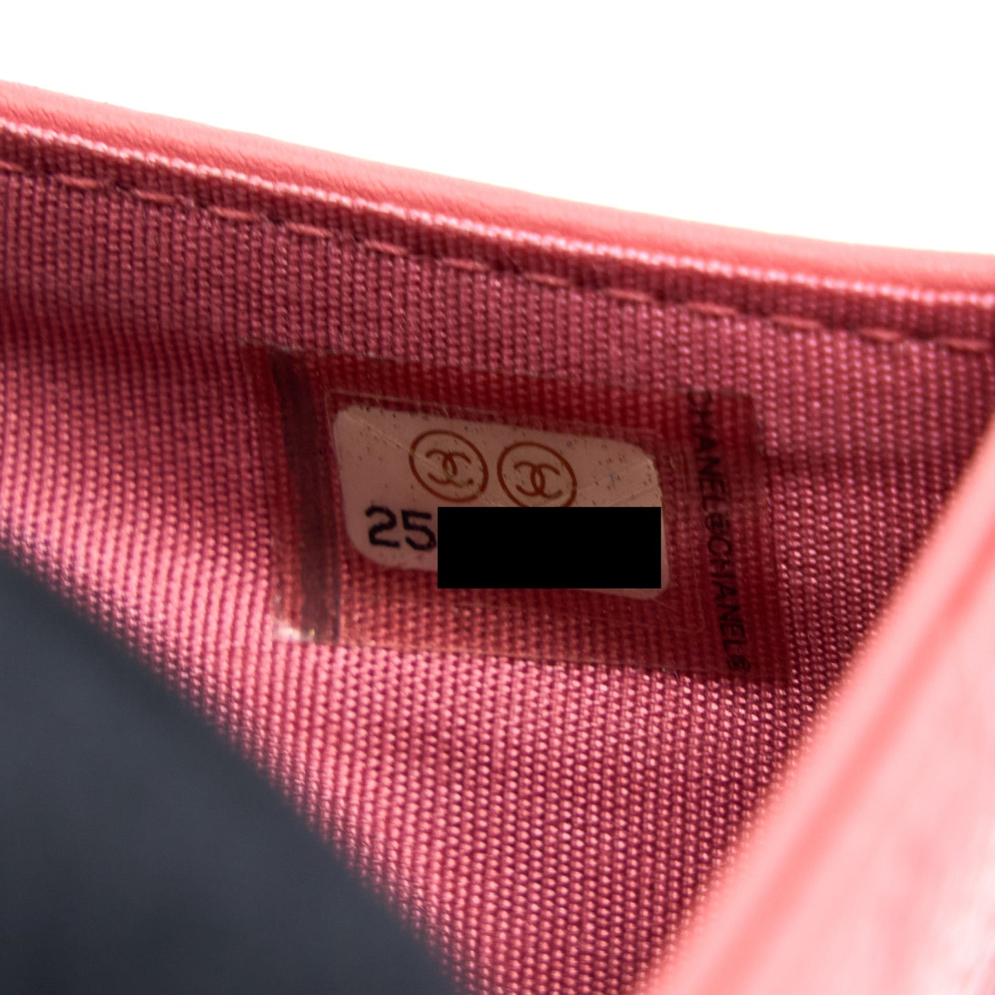 Chanel Flap Wallet Caviar Rose Pink L