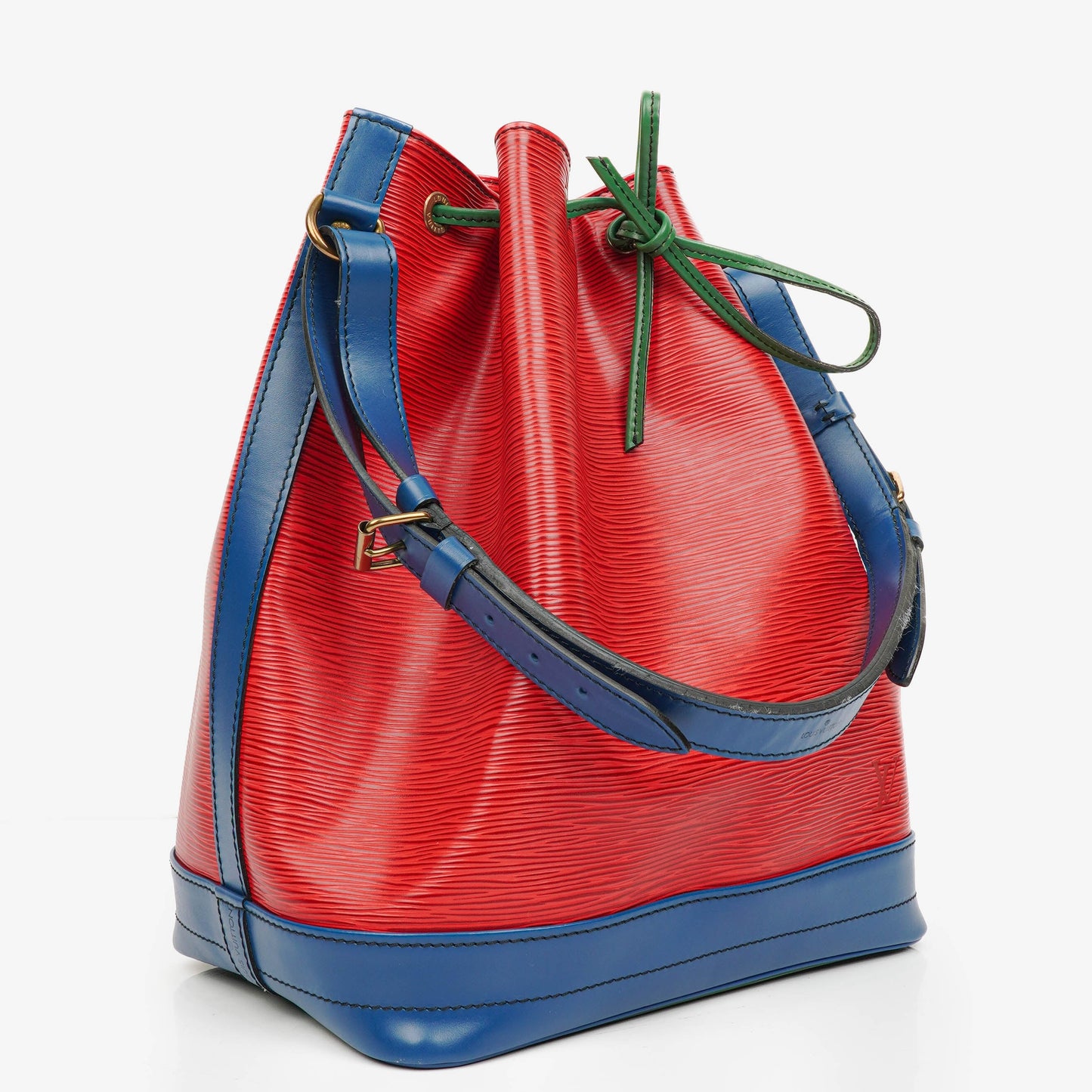 Louis Vuitton Noe Grande GM Multicolour Blue/Green/Red Epi Leather Shoulder Bag