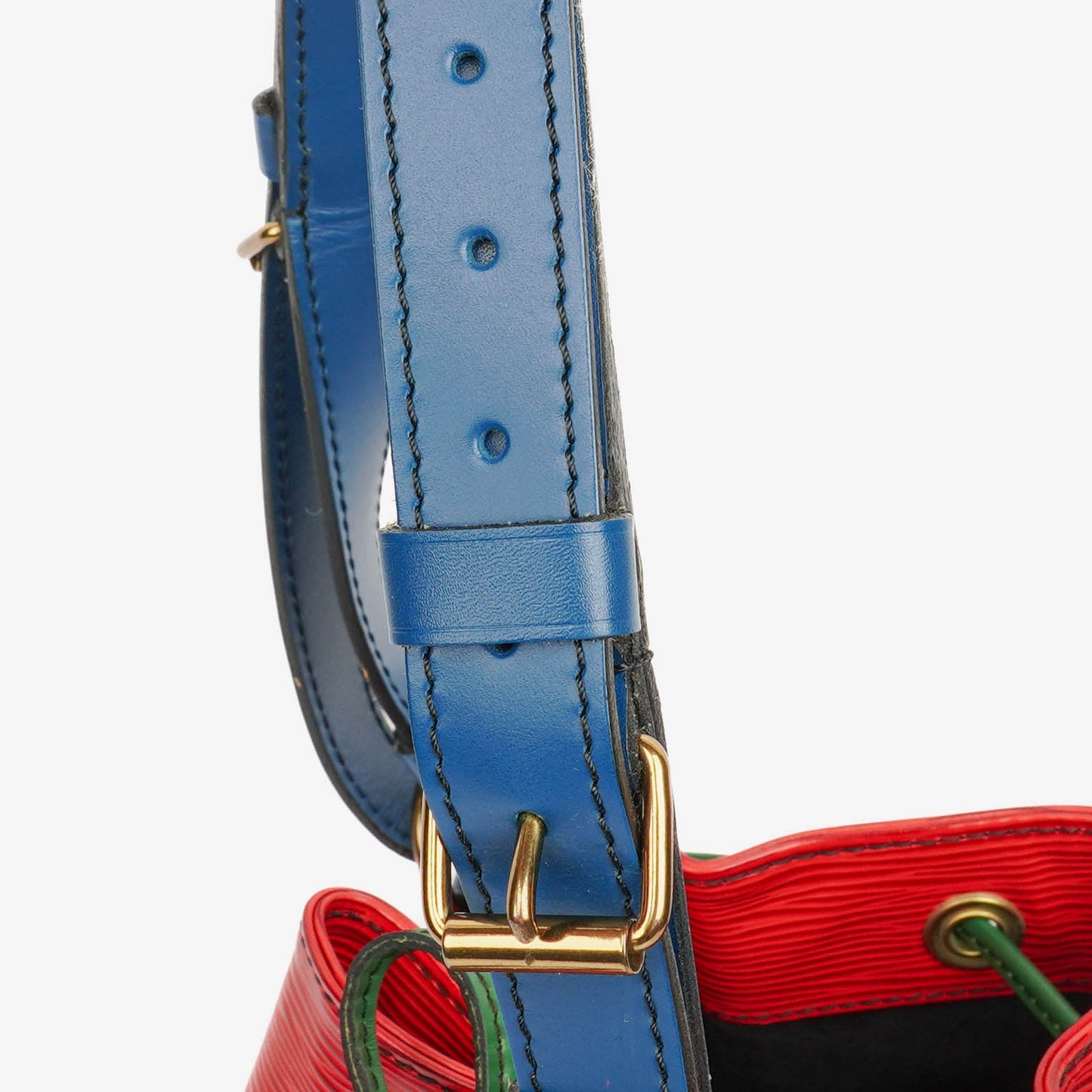 Louis Vuitton Noe Grande GM Multicolour Blue/Green/Red Epi Leather Shoulder Bag