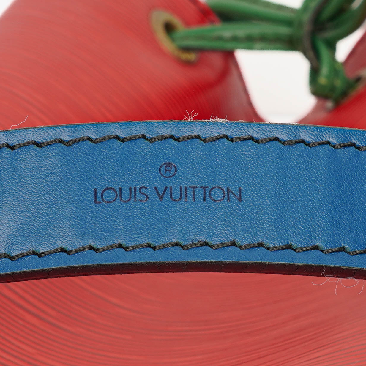 Louis Vuitton Noe Grande GM Multicolour Blue/Green/Red Epi Leather Shoulder Bag