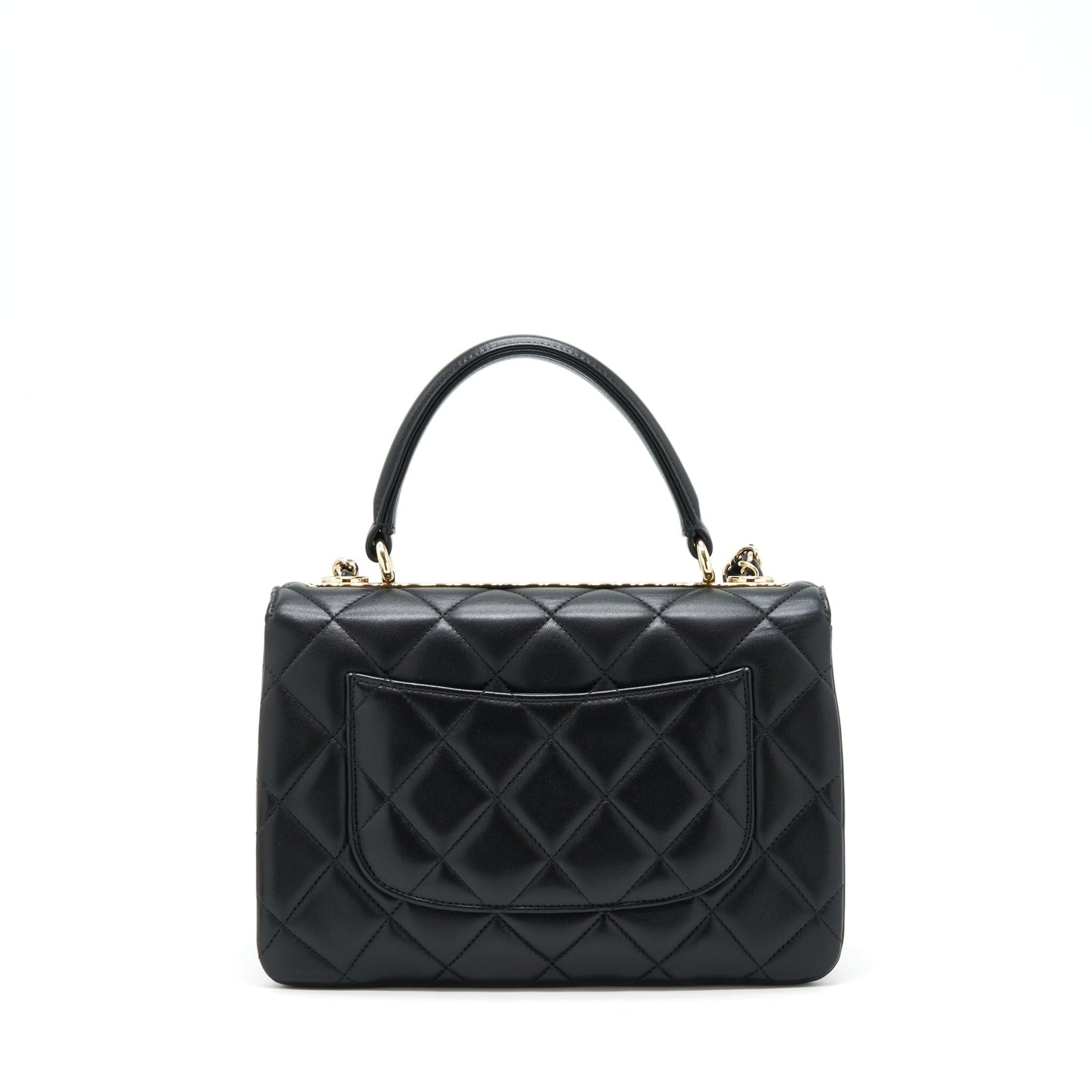 Chanel Trendy CC Flap Bag Lambskin Black L