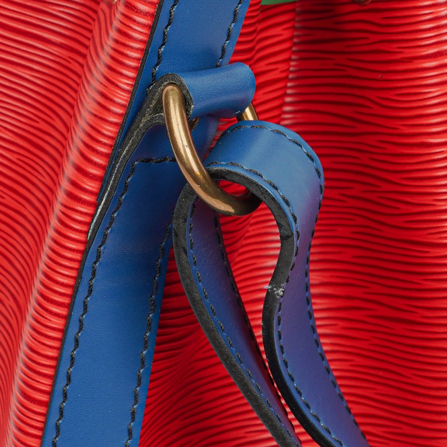 Louis Vuitton Noe Grande GM Multicolour Blue/Green/Red Epi Leather Shoulder Bag