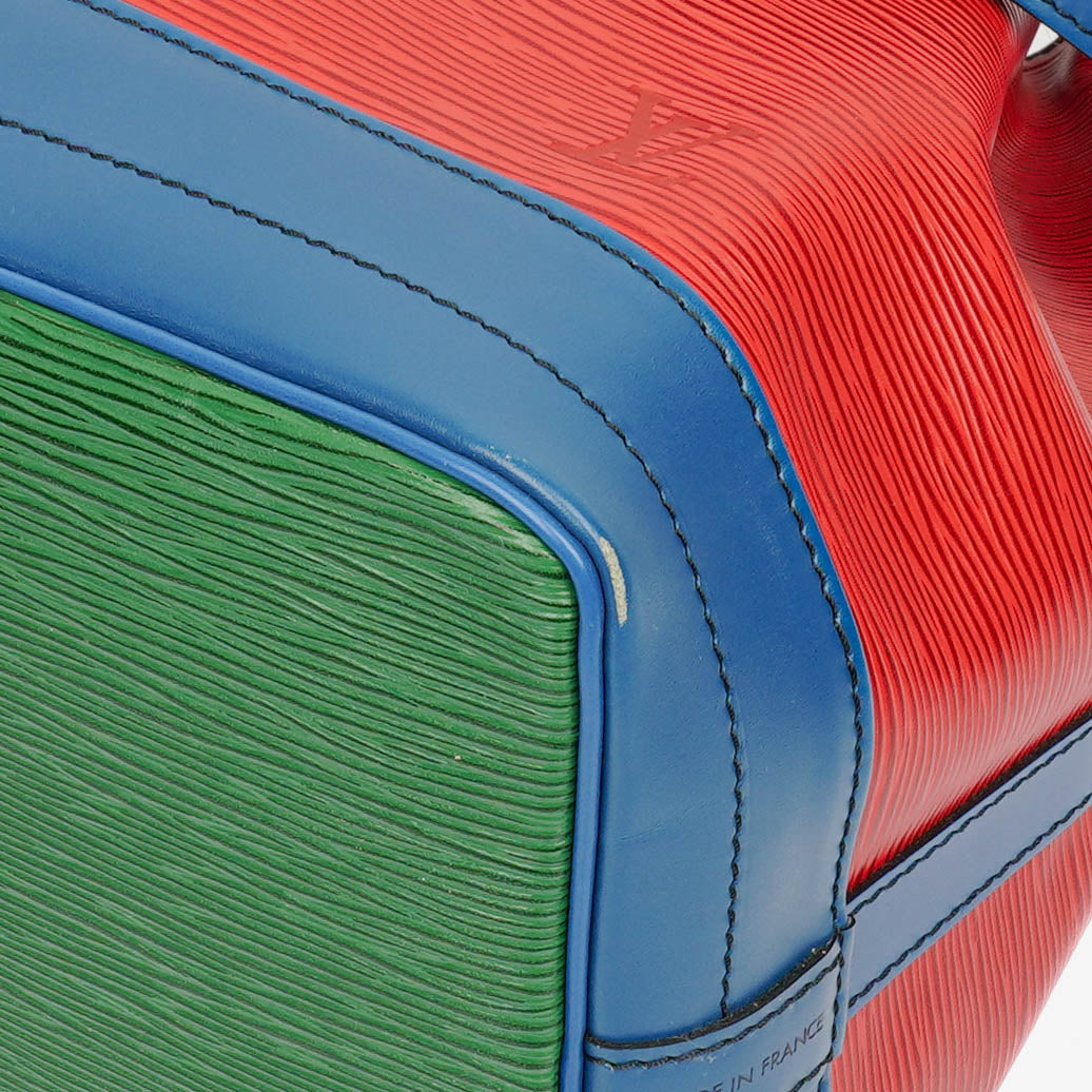 Louis Vuitton Noe Grande GM Multicolour Blue/Green/Red Epi Leather Shoulder Bag