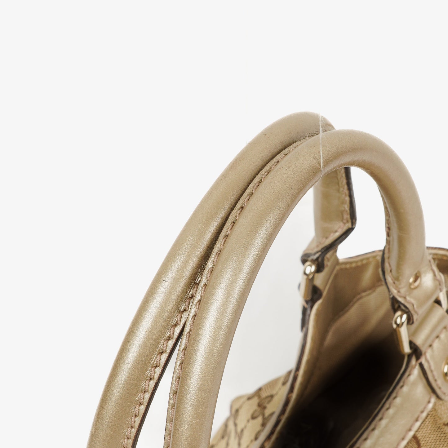 Gucci GG Canvas/Leather Sukey Medium Tote Bag