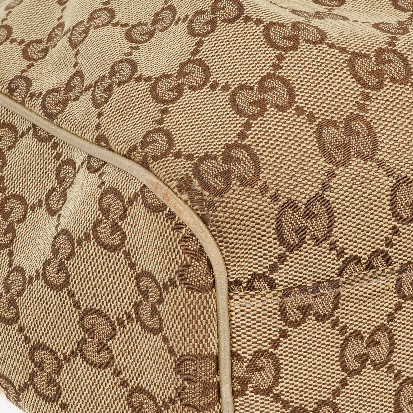 Gucci GG Canvas/Leather Sukey Medium Tote Bag