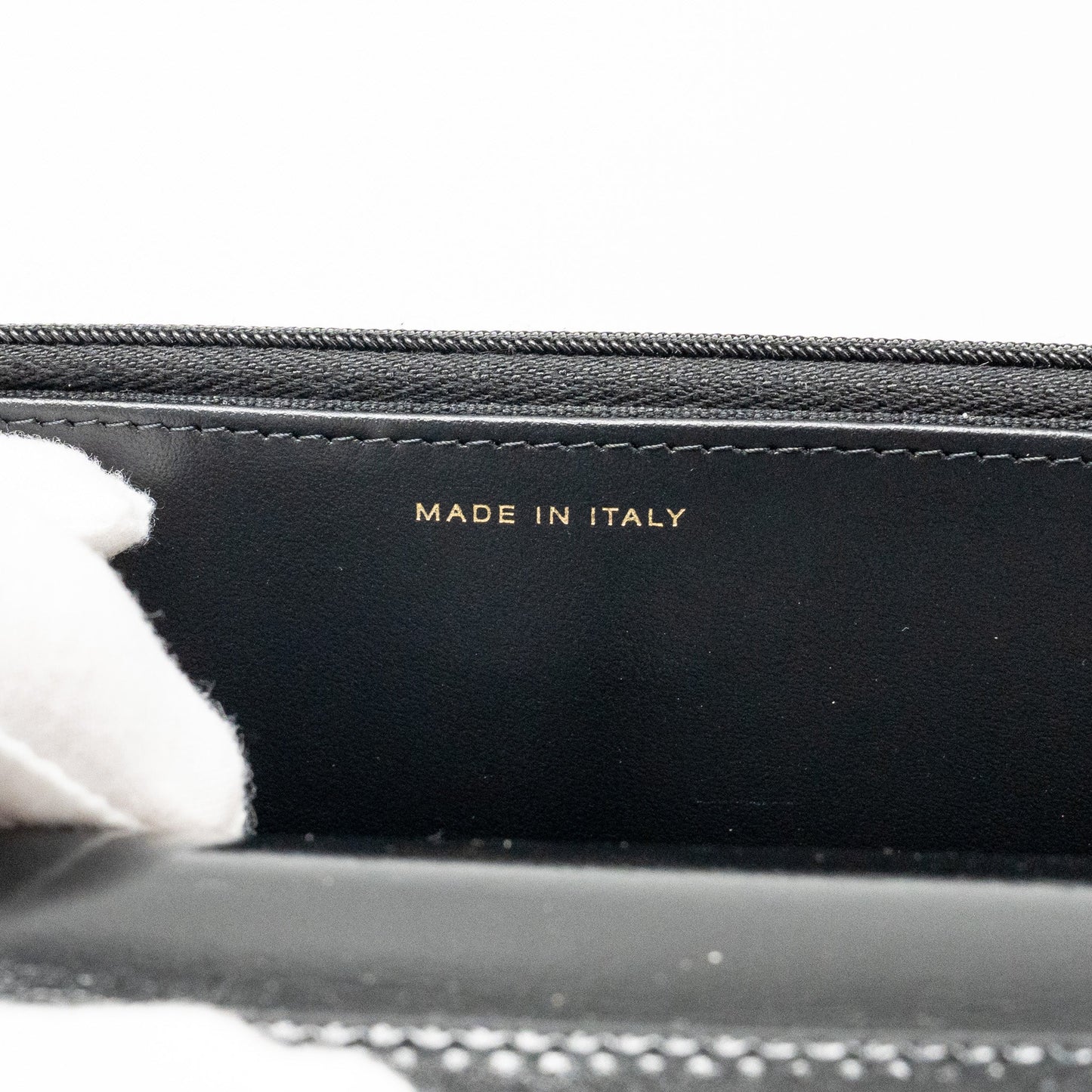 Chanel 24c 31 Wallet On Chain Shiny Calfskin Black L (Microchip)