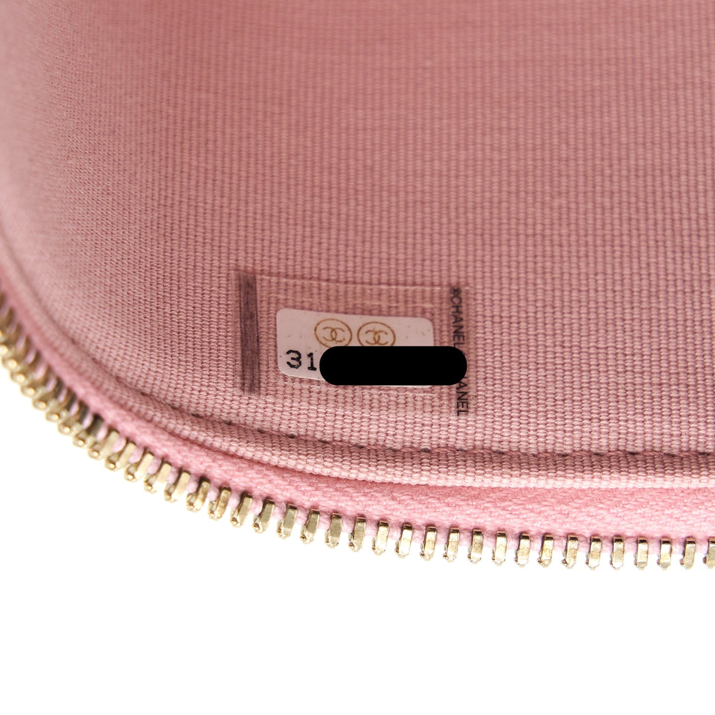 Chanel Long Vanity With Chain Caviar Pink L