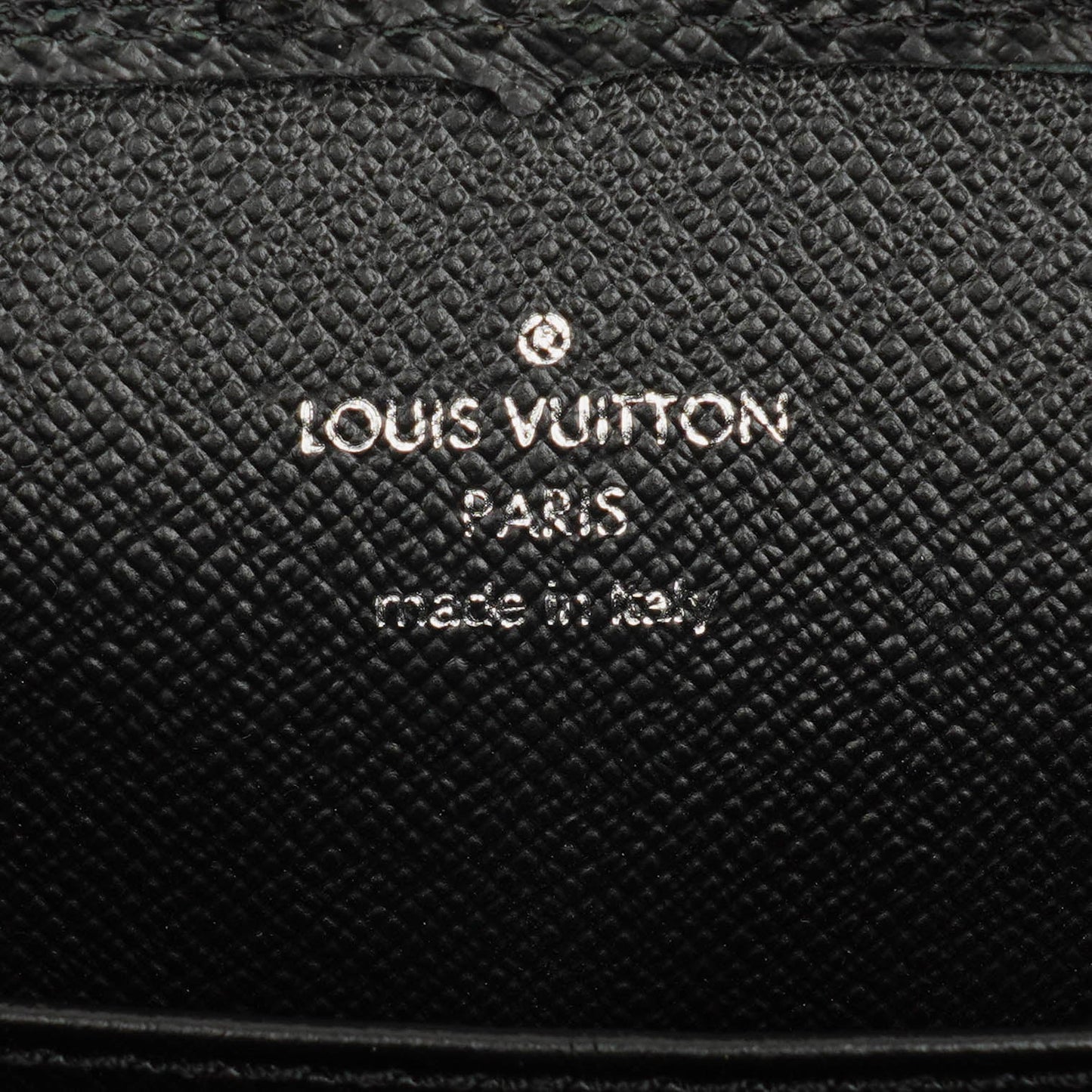 Louis Vuitton Taiga Baikal Grey Clutch Bag
