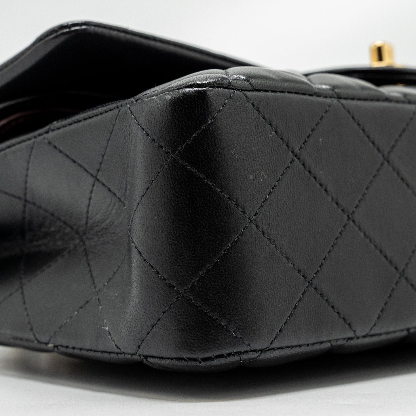 Chanel Medium Classic Double Flap Bag Lambskin Black