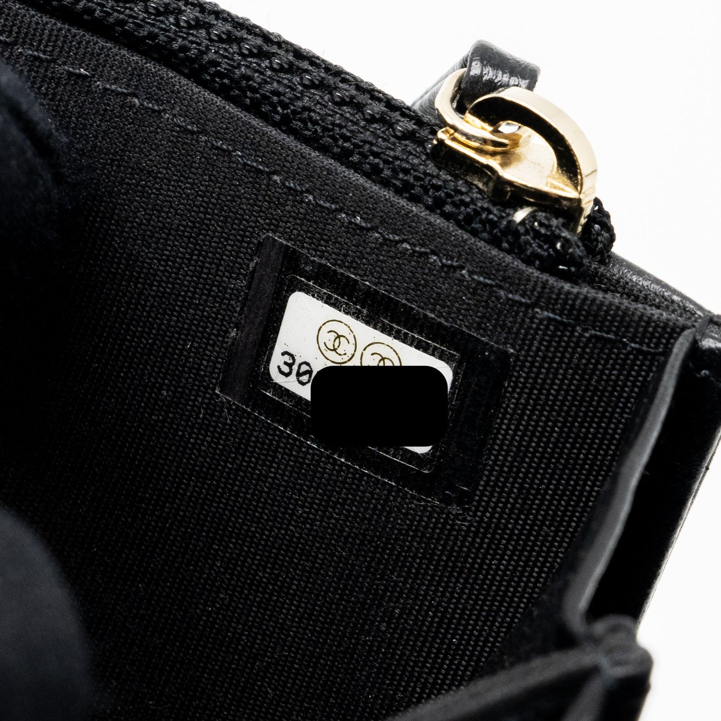 Chanel Mini Trendy CC Wallet on Chain Lambskin Black L