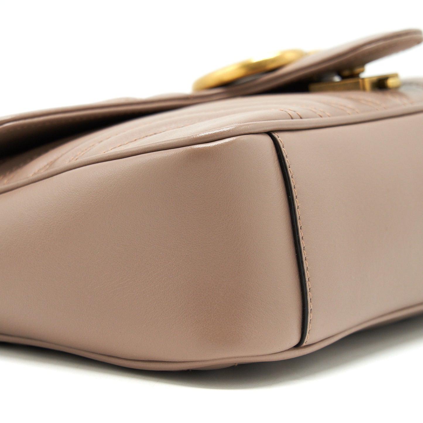 Gucci Marmont Small Dusty Pink matelass? shoulder bag