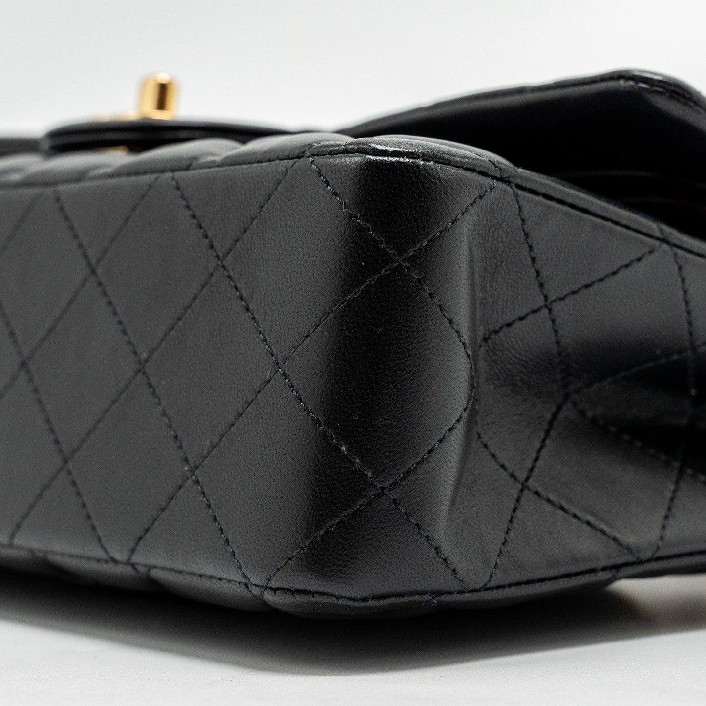 Chanel Medium Classic Double Flap Bag Lambskin Black