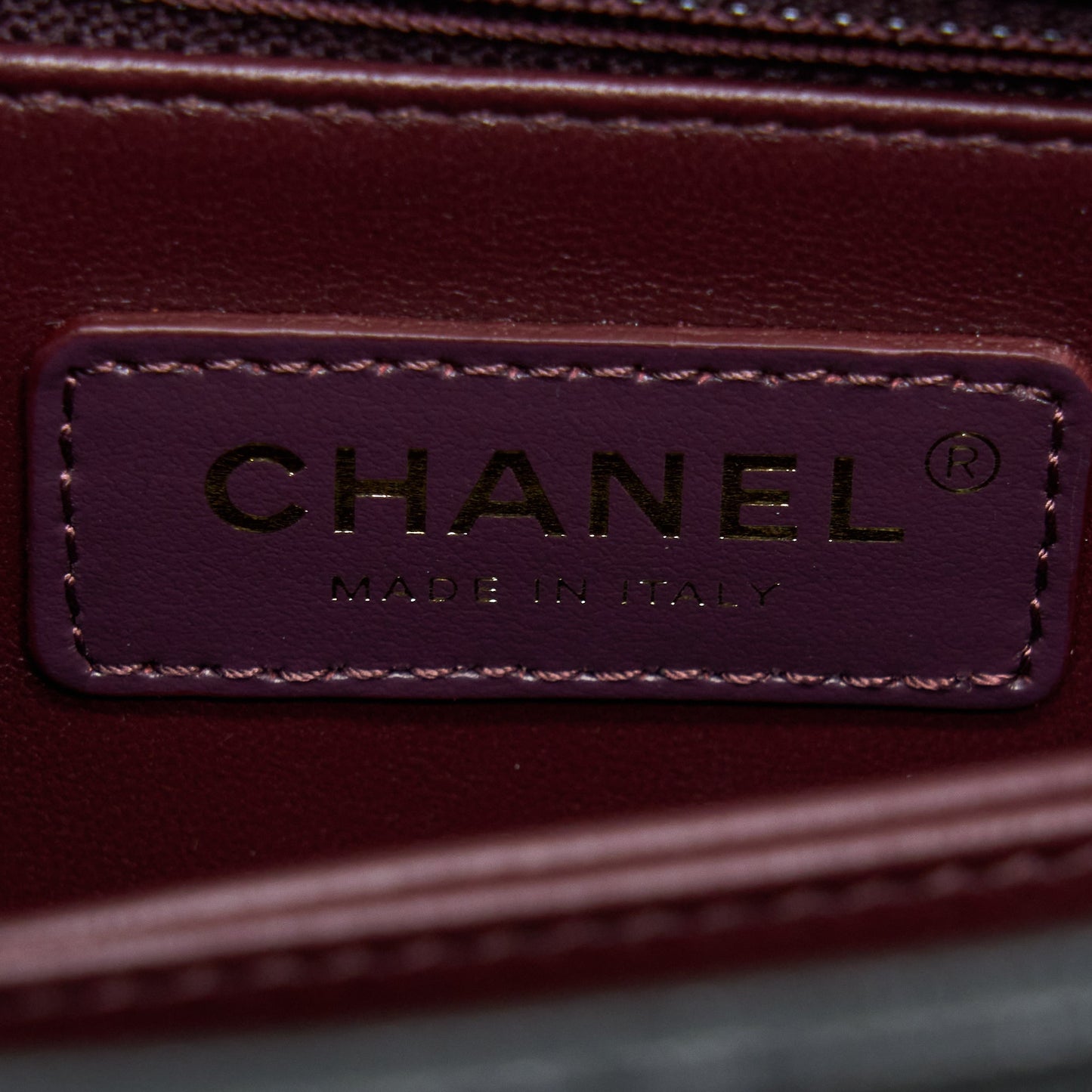 Chanel Small Coco Handle Caviar Black L .